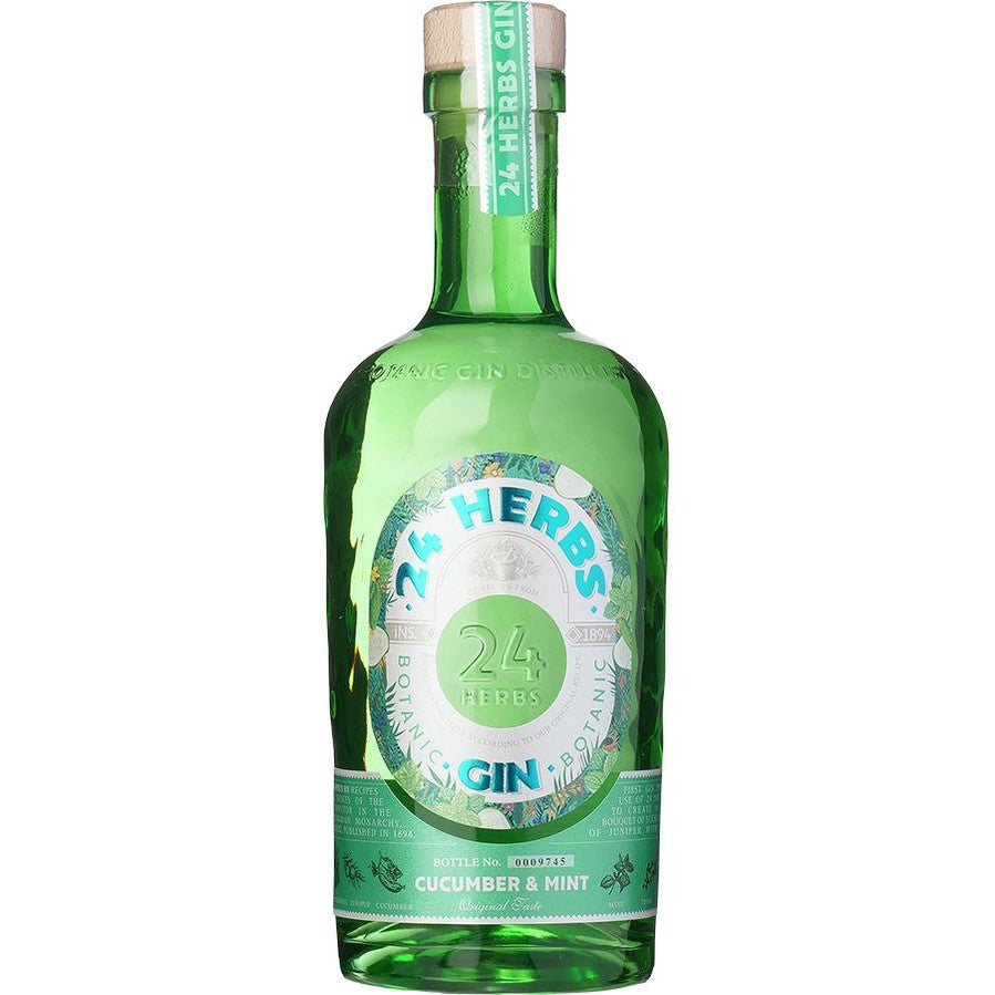24 Herbs Cucumber & Lime 40% 70cl.