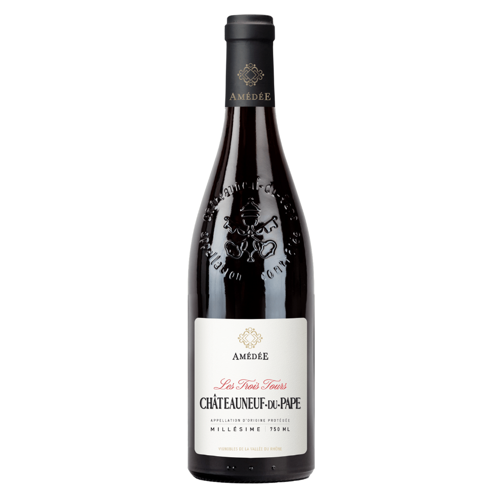 Amédée, Châteauneuf-Du-Pape, 15%, 75 cl.