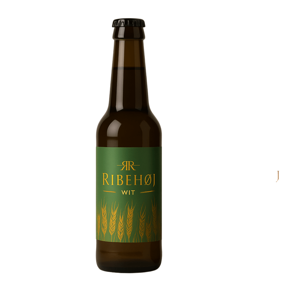 Ribehøj Wit øl, 4,8%, 50 cl.