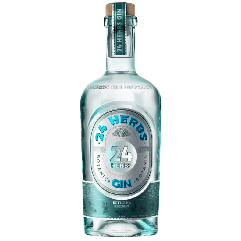 24 Herbs Gin Botanic 40% 70cl.