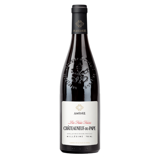 Amédée, Châteauneuf-Du-Pape, 15%, 75 cl.