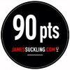 James Suckling 90 pts.