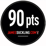 James Suckling 90 pts.