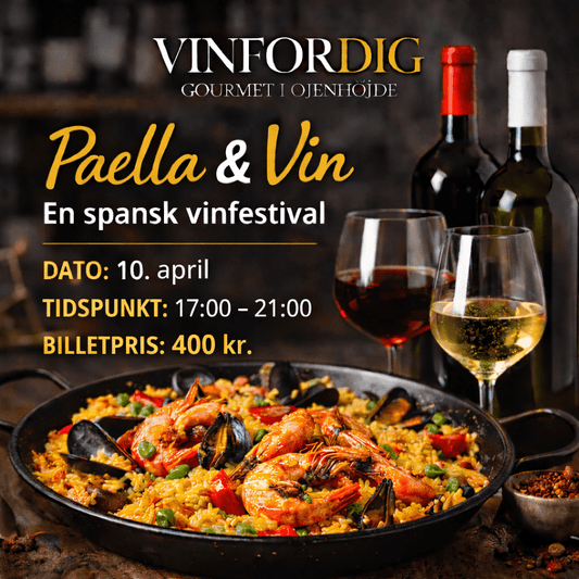 BILLET Paella & Vin – En spansk vinfestival