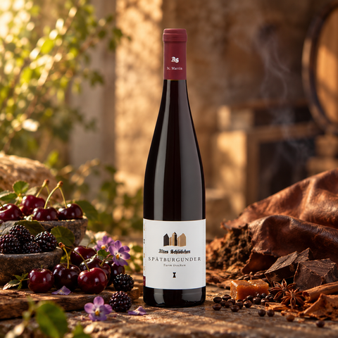Altes Schlößchen, Spätburgunder Turm Trocken, 75 cl.