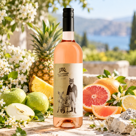 La Fontaine des Loups Rosé 2024, 12,5%, 75 cl.