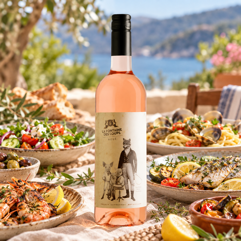La Fontaine des Loups Rosé 2024, 12,5%, 75 cl.