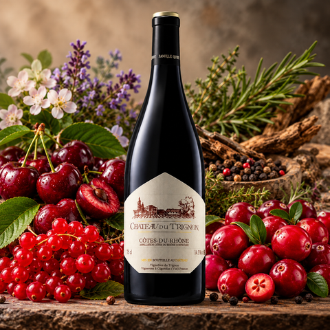 Chateau Trignon Cotes du Rhone 2024, 14,5%, 75 cl.