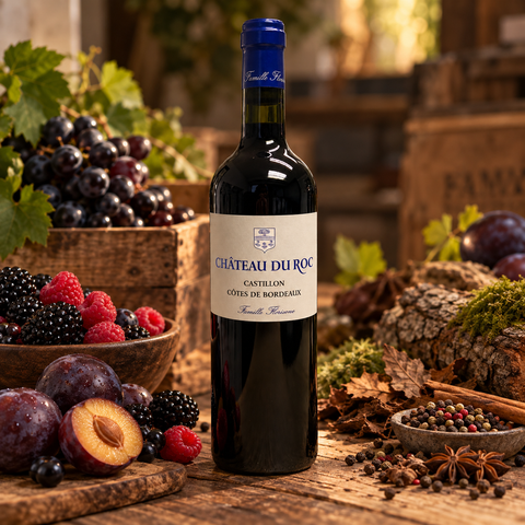 Chateau du Roc Castillon Cotes de Bordeaux 2019, 15%, 75 cl.
