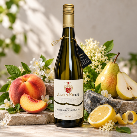 Weingut Justen-Kiebel Riesling Hochgewächs, 9,5%, 75 cl.
