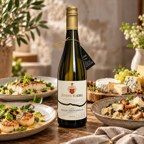 Weingut Justen-Kiebel Riesling Hochgewächs, 9,5%, 75 cl.