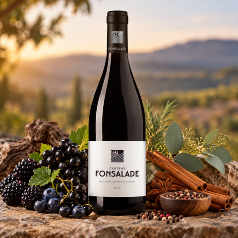 Chateau Fonsalade Saint Chinian Grenache - Syrah 2019,14%, 75 cl.