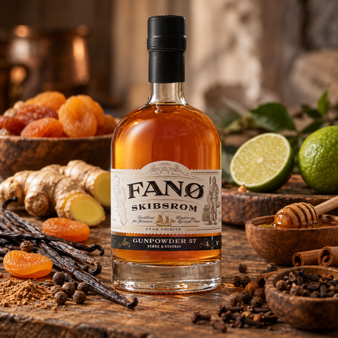 Fanø Skibsrom Gunpowder 57, 57,2 %, 50 cl.