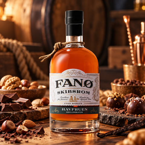 Fanø Skibsrom Havfruen 41,5%, 70 cl.