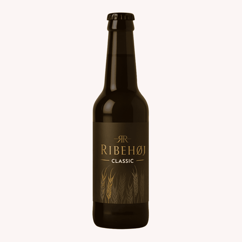 Ribehøj Classic øl, 5%, 50 cl.