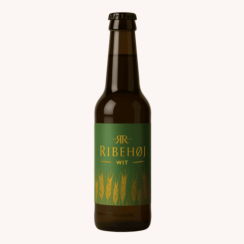 Ribehøj Wit øl, 4,8%, 50 cl.