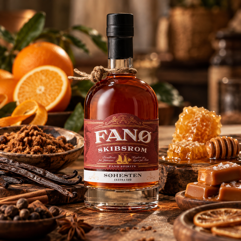 Fanø Skibsrom Søhesten 41,5%, 70 cl.