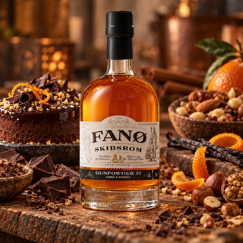 Fanø Skibsrom Gunpowder 57, 57,2 %, 50 cl.