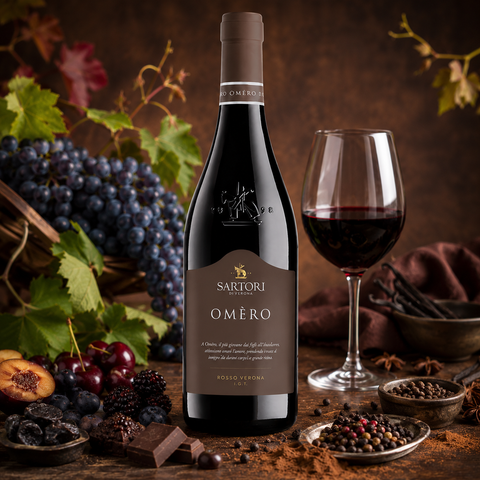 Sartori Omero Rosso Verona I.G.T 75 cl.