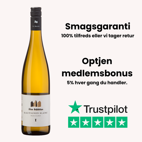 Altes Schlößchen, Sauvignon Blanc Turm Trocken, 12,5%, 75 cl.