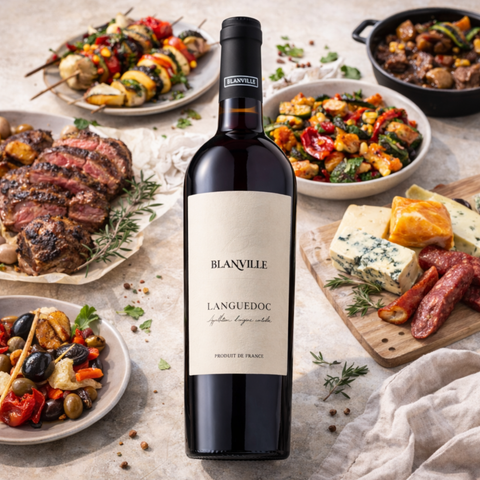 Château Haut-Blanville Languedoc Rouge 2022, 75 cl.