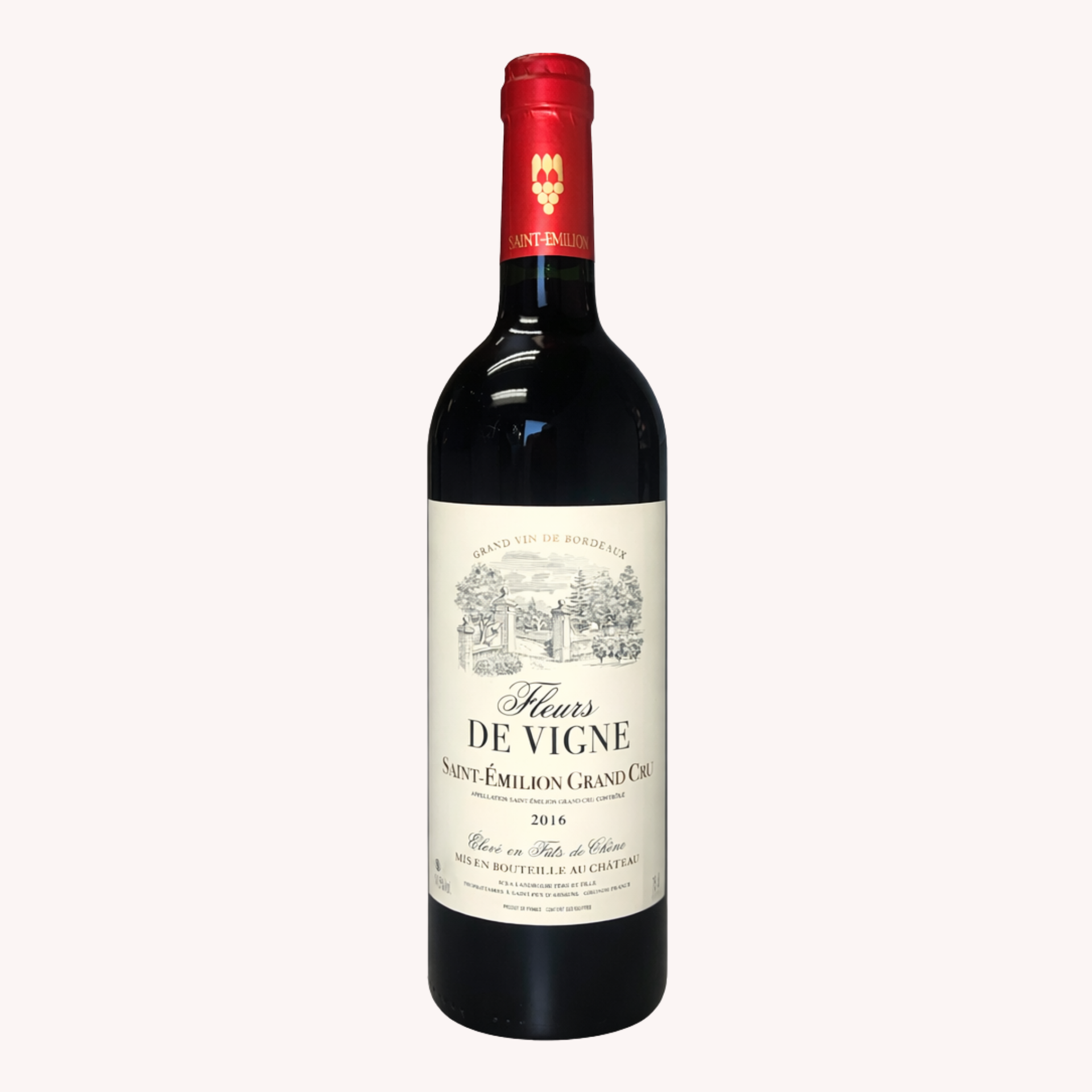 Fleurs de Vigne Saint Emilion Grand Cru 2016 75 cl. – Vin For Dig