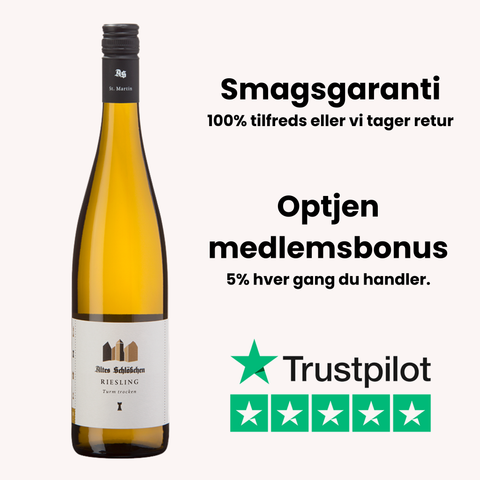 Altes Schlößchen, Riesling Turm Trocken 13%, 75 cl.