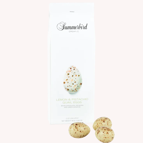 Summerbird Lemon Pistacio Quail Eggs, 94 g.