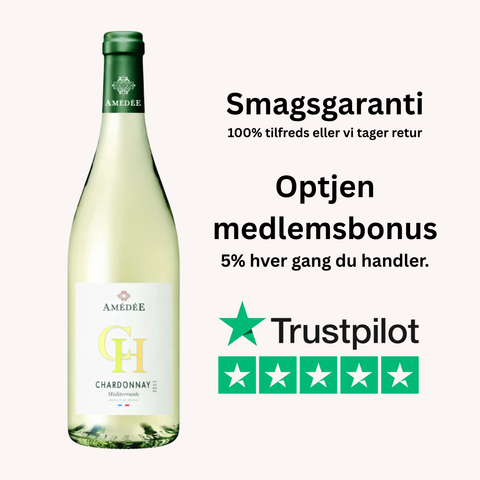 Amédée, Chardonnay IGP Blanc, 13%, 75 cl.