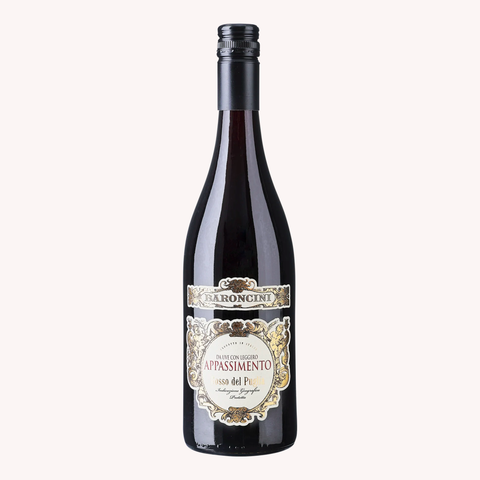 Baroncini Leggero Appassimento Rosso Puglia IGP 2022, 14%, 75 cl.