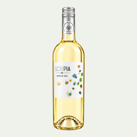 Loupia Cotes de Thaus Blanc 2024, 12%, 75 cl.