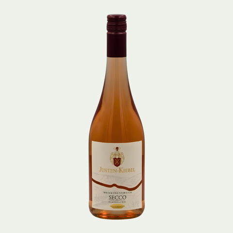 Justen Kiebel, Weinbergpfirsich, Secco Rosé Alkoholfri 0,0 %, 75 cl.