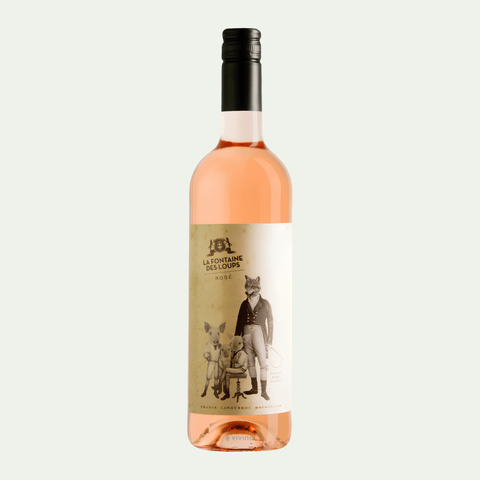 La Fontaine des Loups Rosé 2024, 12,5%, 75 cl.