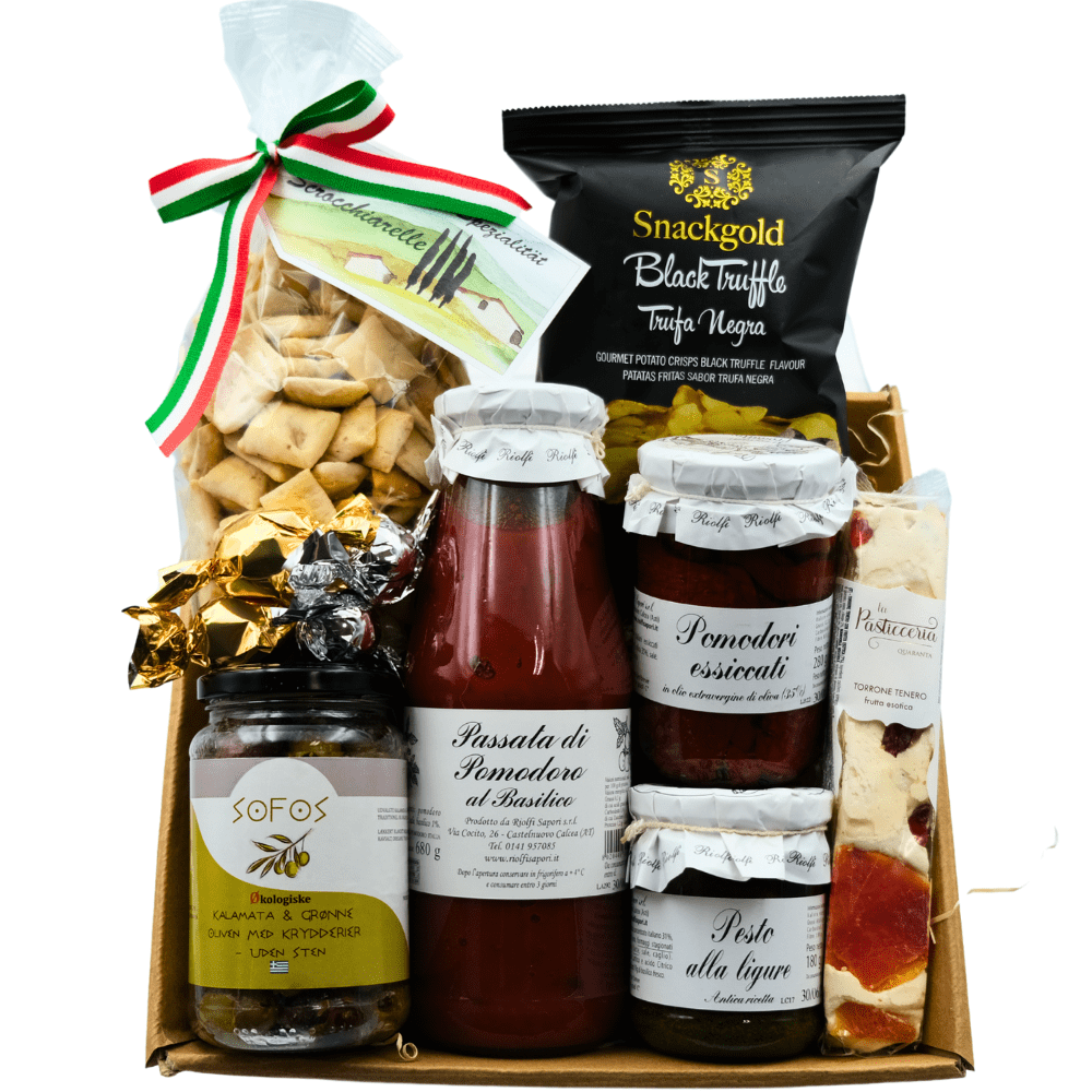 Gavekurv med specialiteter