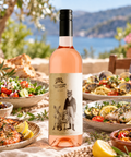 La Fontaine des Loups rosévin til fisk og salat