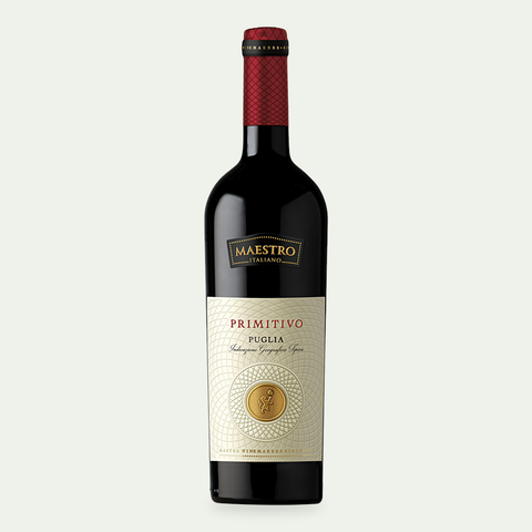 Maestro Italiano Primitivo Puglia rødvin