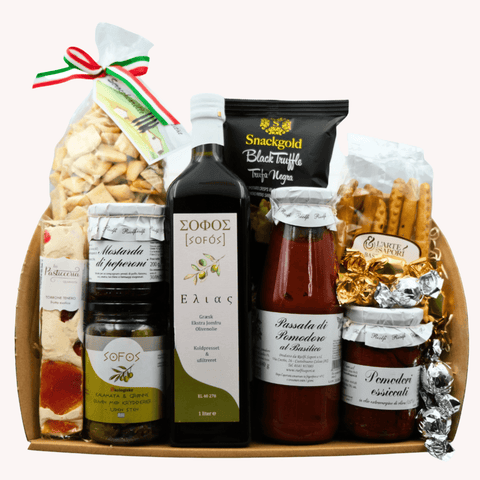 Stor gavekurv med specialiteter
