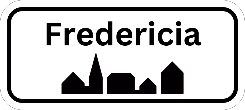 Fredericia byskilt