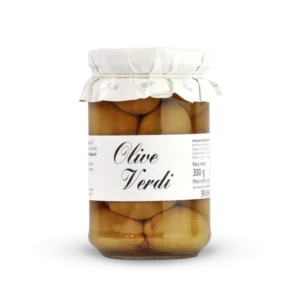 Riolfi Sapori, italienske Grønne oliven, 300 g.