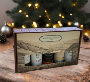 Adventskalender med portvin, Drikportvin, 5x5 cl.