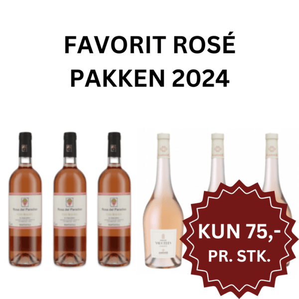 VIN FOR DIG'S FAVORIT ROSÉ PAKKE 2024 m. tilbudsmærke