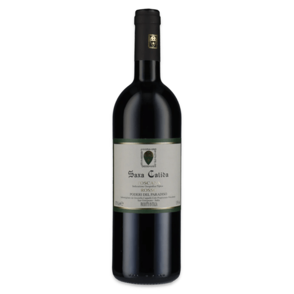 Poderi del Paradiso, Saxa Calida 2021, 15,5%, 75 cl.