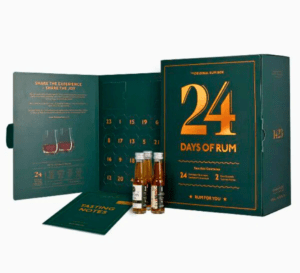 Rom Julekalender 24 Days of Rum m. 2 Glas, 2024